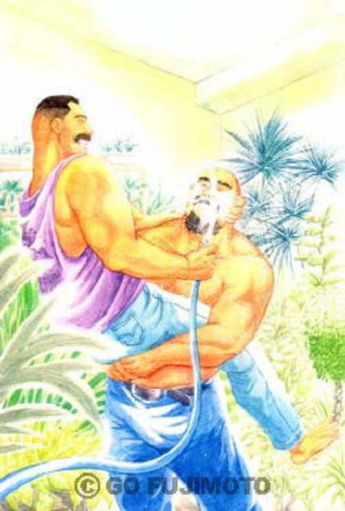 gruesomebeast:  Bara Pics by Go Fujimoto Part II to Go Fujimoto Part I here’s a new art-pic from him 