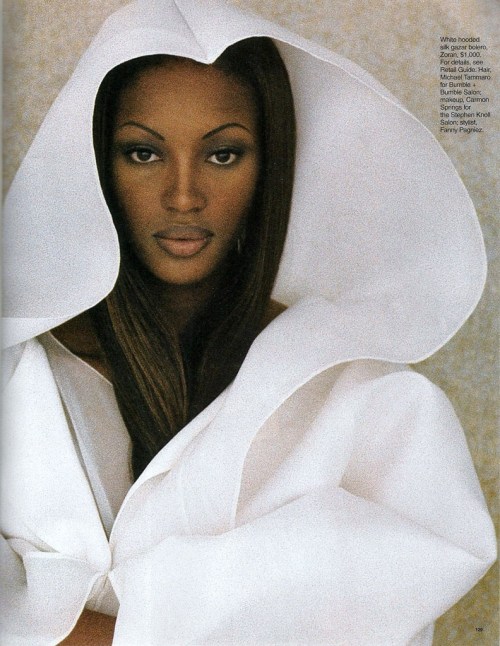 From A to ZoranElle US, April 1993Photographer: Gilles BensimonModel: Naomi Campbell http://forums.t