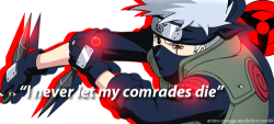 kpop-fan-boy:  Kakashi:  I never let my