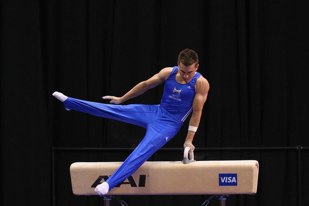 USA gymnast Jonathan Horton