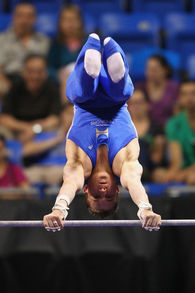 USA gymnast Jonathan Horton