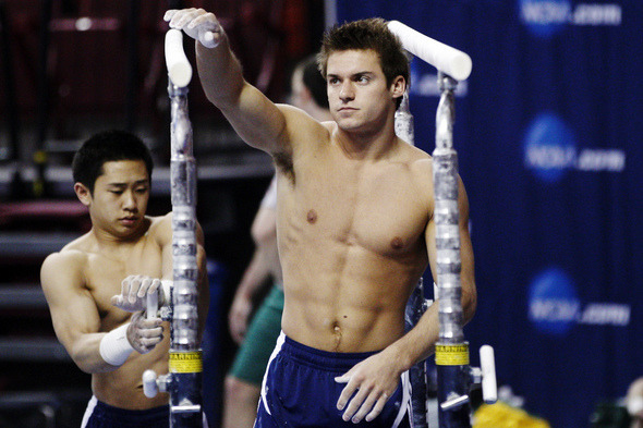 USA gymnast Sam Mikulak