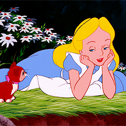 lewis-carroll:  Alice in Wonderland Alphabet: Letter I  In A World of My Own  