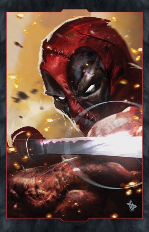 deadxpool:  Deadpool By: Dave Wilkins