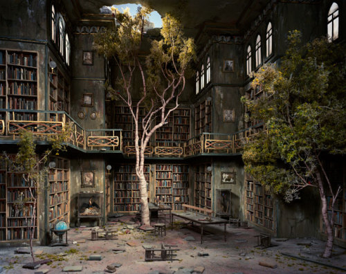 The Library by Lori Nix