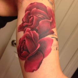 fuckyeahtattoos:  Inside of my arm done by