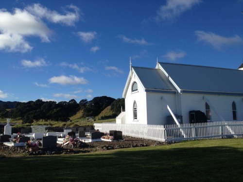 This is Christ Church, an historic Anglican church in Raukokore, a small settlement close to the Eas