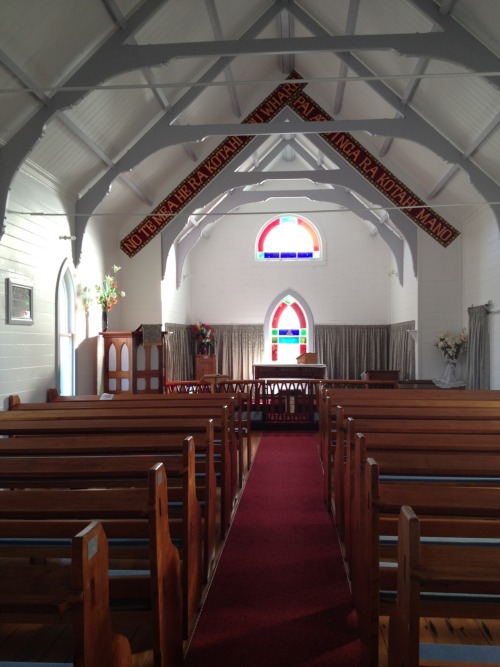 This is Christ Church, an historic Anglican church in Raukokore, a small settlement close to the Eas