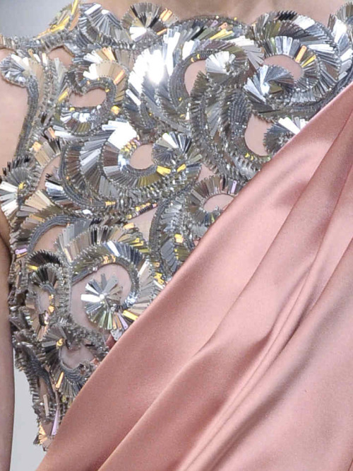 Embroidery detail. Chanel couture, Spring/Summer 2010.