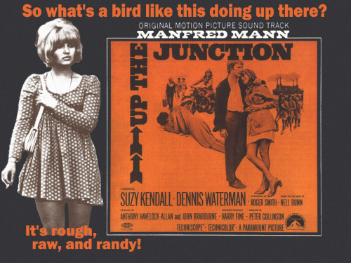 Poster advertising the soundtrack to Up the Junction (1968). The poster belies the fact that it is a