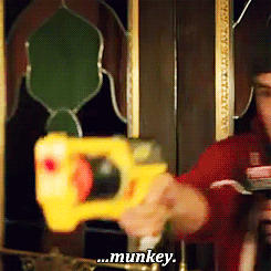  “Has it got bullets in? I want to shoot Louis.” [x] 