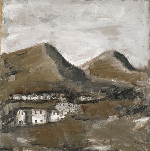 Porn Pics Mario Sironi (1885–1961), Paesaggio (1930