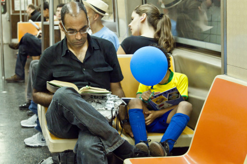 on the left he’s reading “The World Without Us,” by Alan Weisman. on the right he’s reading “The Adventures of Tintin,” by Hergé.
Read The World Without Us I Read The Adventures of Tintin