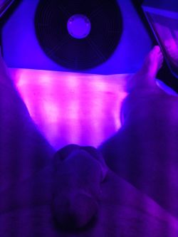 Relaxin in the tanning bed lol