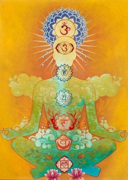 blunthought:  The Root; the first chakra. The Sacral; the second chakra. The Solar Plexus; the third chakra. The Heart; the fourth chakra. The Throat; the fifth chakra. The Third Eye; the sixth chakra. The Crown; the seventh chakra. 