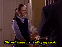 bookgeekconfessions:Rory Gilmore is one of us.