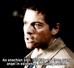 castielsunderpants:  rrrowr:  beezystark:  jcatgrl:  #i figure like five of the sigils are ACTUALLY keeping them under the radar #and the rest are just this long long message that’s all #property of castiel if found please return unharmed or suffer
