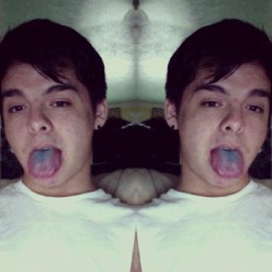 Gave a smurf some head >:P (Taken with