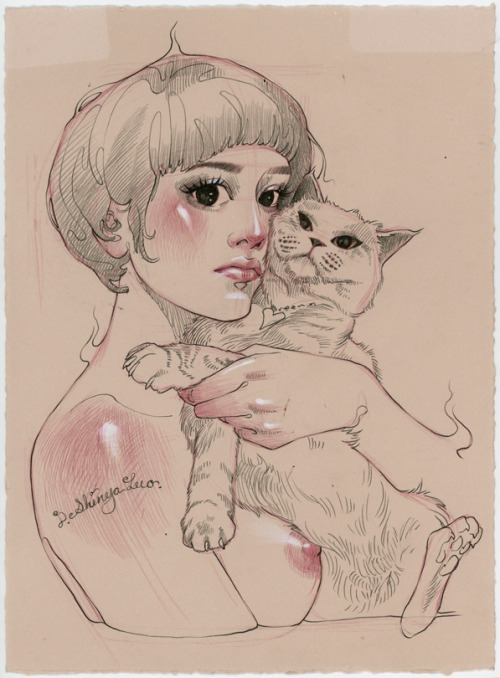 artforadults:  I just love the artwoks by Danni Shinya Luo 