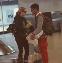  SoMic no aeroporto 