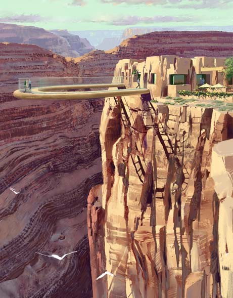 bluepueblo:   Glass Bottom Skywalk, Grand Canyon, Arizona photo via nary  This is