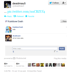 wyldkat:  not really a fan of deadmau5 but