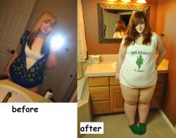 from-thin-to-fat:  Becca of Big Cuties SHARE