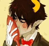 laughingalonewithhomestuck:  spritemix-a-lot:   undyingumbrage x/x/x/x/x/x/x/x/x  Guess I’ll reblog this, now that the source links have been fixed. o/  i loVE HIM  uu photoset! thanks for including me <3 (first one from the bottom line! )