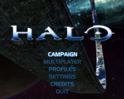 shootingmywayout:  Evolution of the Halo Menu 