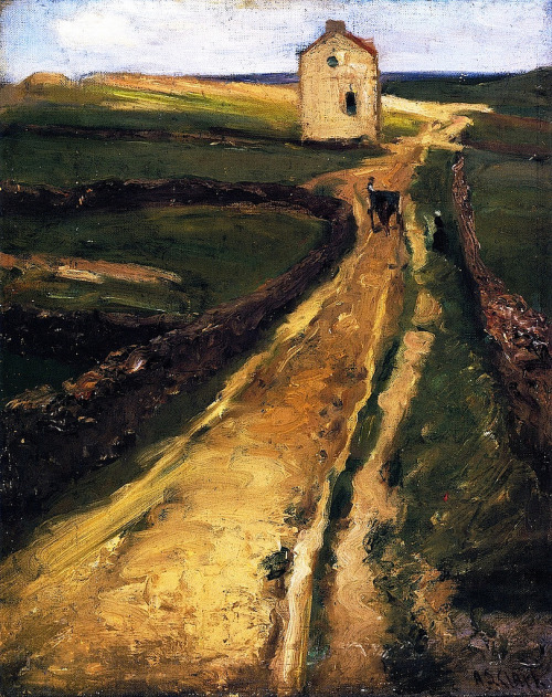 wasbella102:  Landscape near Le Pouldu, France Alson Skinner Clark - circa 1900 (by BoFransson) alongtimealone: 