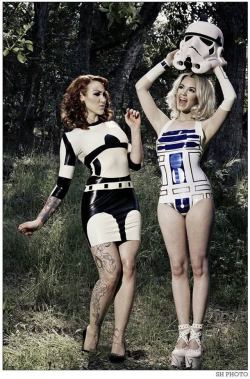 max-von-sirbaf:  STAR WARS: DROIDS ARE SEXY