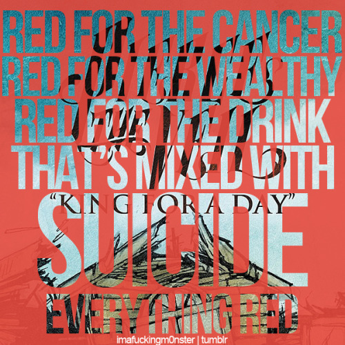 imafuckingm0nster:Pierce The Veil [Feat.  Kellin Quinn] - King For A Day