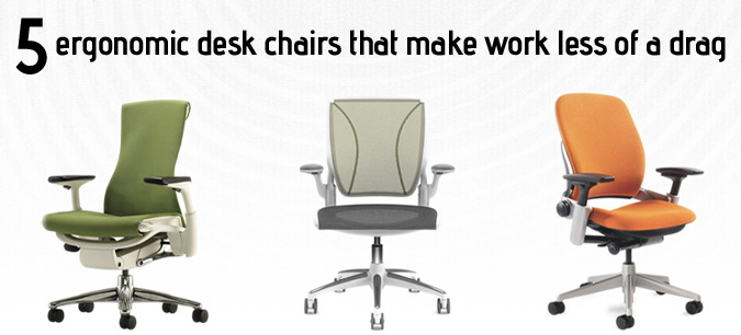 These ergonomic desk chairs that are good for your body and the planet
Have a seat and check out these drool-worthy models that just might make 8 hours in front of a computer a pleasant experience.