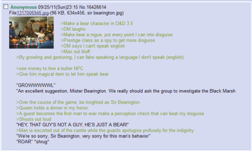 orlyman: MY FAVORITE DND GREENTEXT OF ALL TIME AGAIN