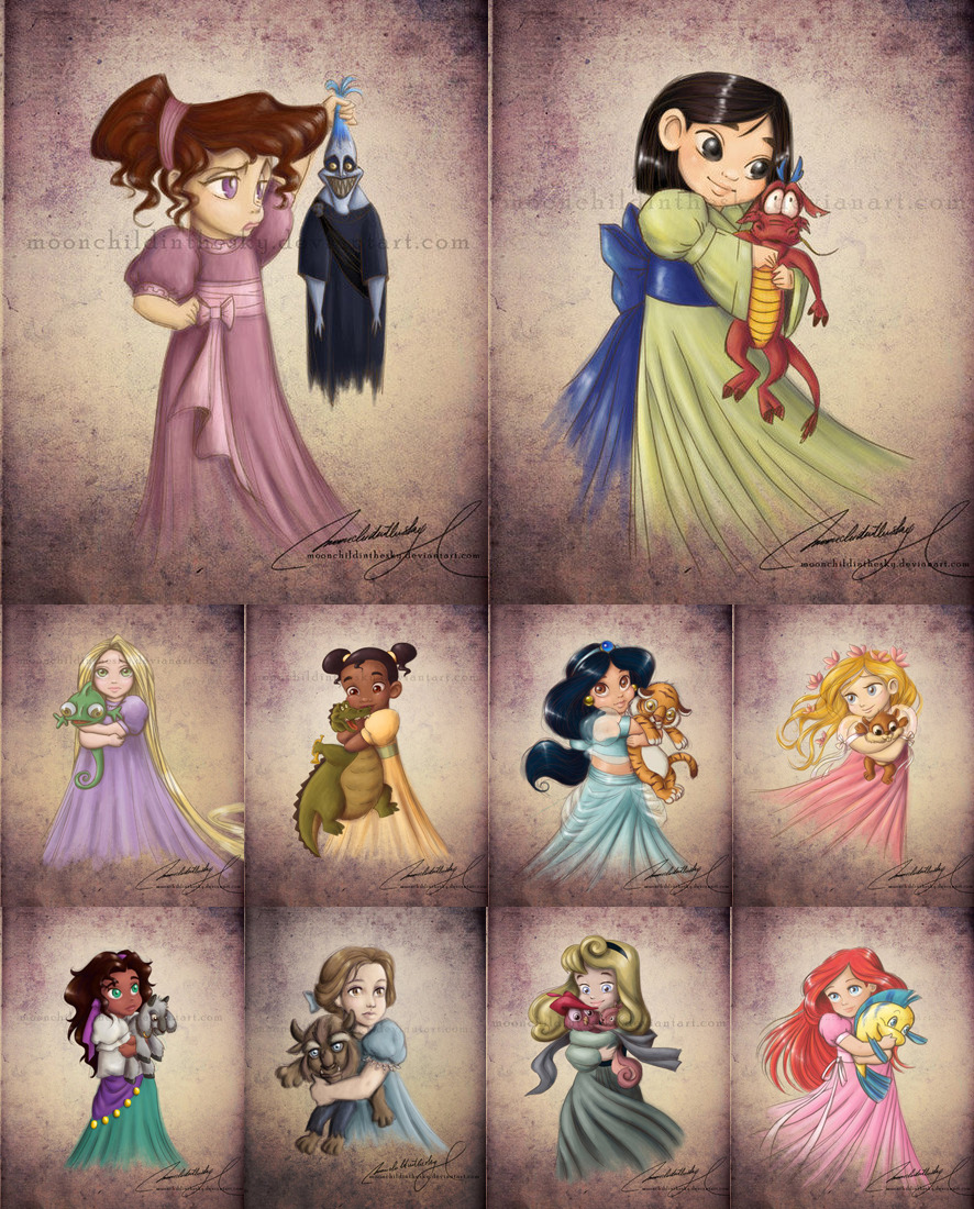 chubbybunnny:  redesignrevolution:  Top 10 Artist Recreations of Disney PrincessesClick