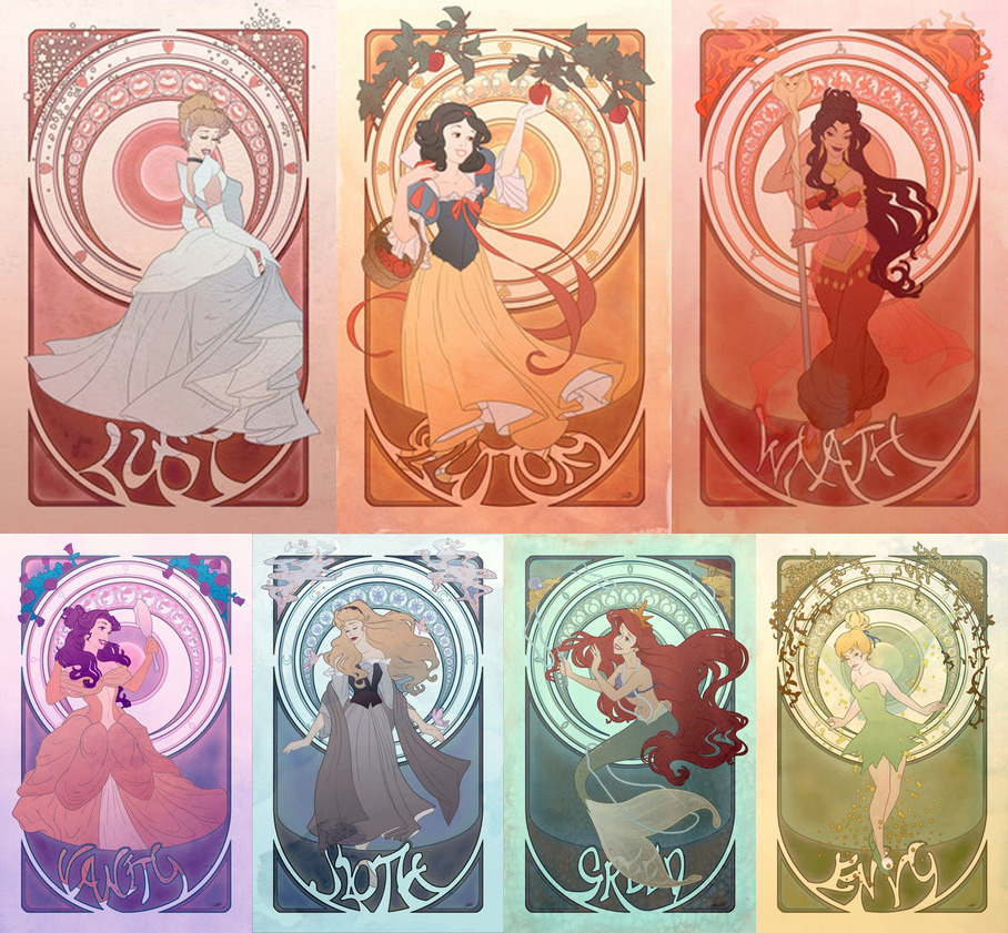 chubbybunnny:  redesignrevolution:  Top 10 Artist Recreations of Disney PrincessesClick