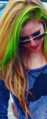 athlantis:  3 tipe of Avril’s hair 