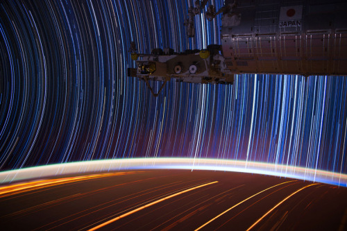 irakalan:Star Trails: Incredible Long Exposure Photographs Shot from SpaceOver the past two months N