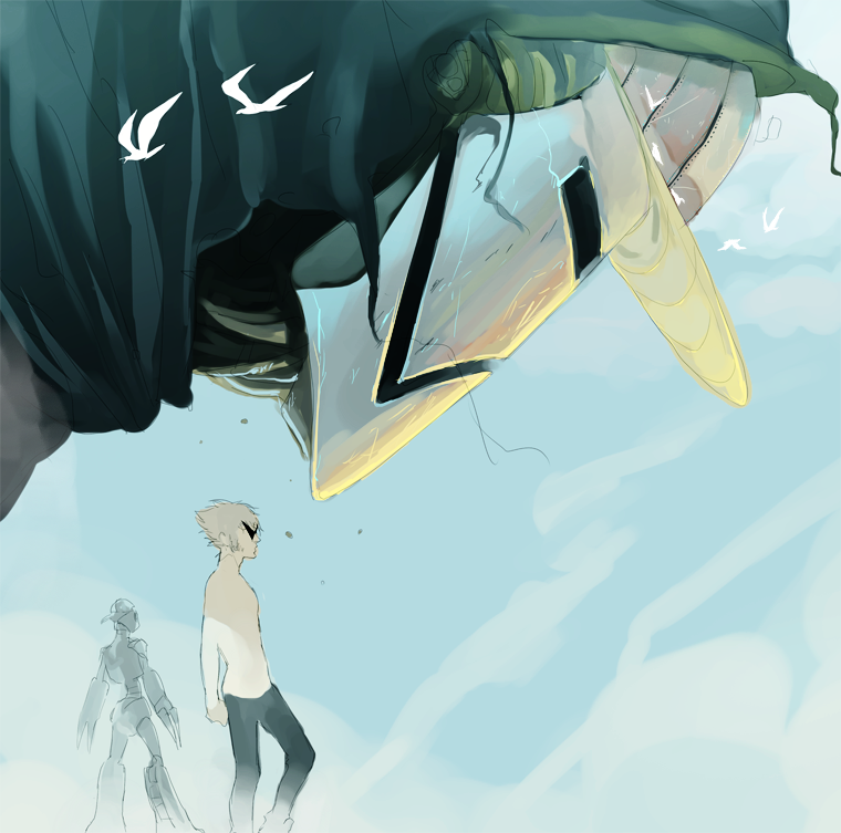happyds:  after seeing that update I wanted to draw SawTooth as some really HUGE