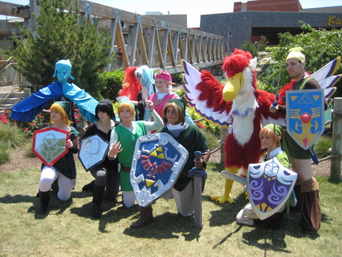 zulayawolf:My Loftwing cosplay at Colossalcon 2012The wind kept mussing up my fur and crown feathers