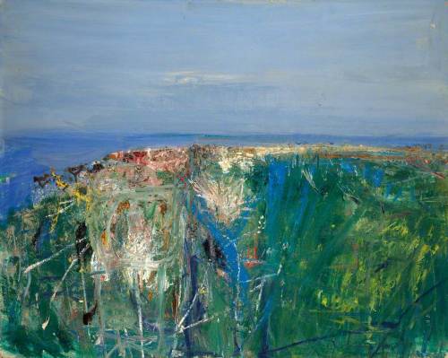 thorsteinulf:  Joan Eardley - Summer Grasses and Barley on the Clifftop (c.1962) 