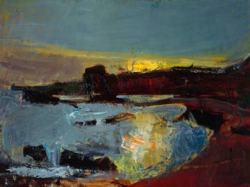 XXX thorsteinulf:  Joan Eardley - Seascape (c.1950) photo