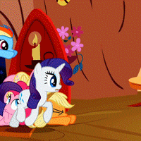 neonrainbowdash193:  mylittleponygalore:  Rainbow roll! MLP Blog: http://mylittleponygalore.tumblr.com/  that’s how I roll.   You know if you time it right you can make it seem like&quot;that&rsquo;s how I roll,bitches!