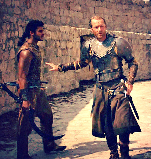 myloveiainglen: clarasimone: favor757: Ser Jorah and Kovarro… Forever Jorah