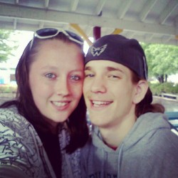 Me and my baby at sixflags! :) (Taken with Instagram)