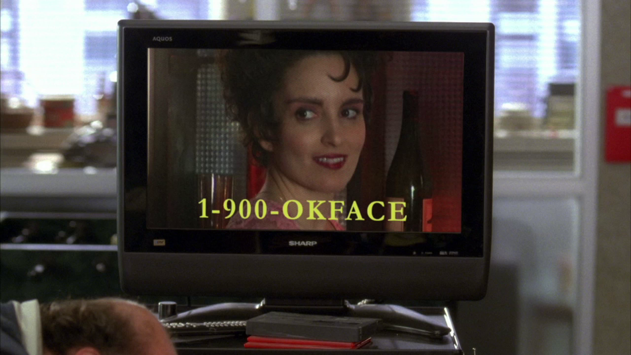 Tina Fey recently spoke to the LA Times about her favorite moments from 30 Rock and wouldn’t you know it, Liz Lemon’s regrettable 90s commercial made the list. Click here to revisit “1-900-OKFACE,” in English, German and Polish.
