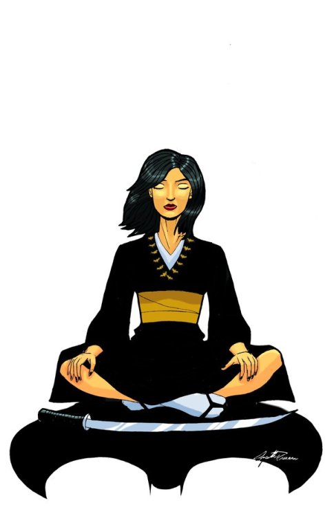 thehappysorceress:
“Cassandra in Meditation by Jorell Rivera
”