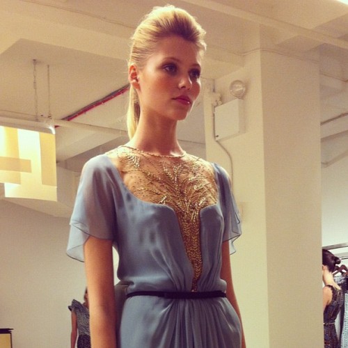 elle:  Carolina Herrera’s Midas touch #resort2013 (Taken with Instagram)
