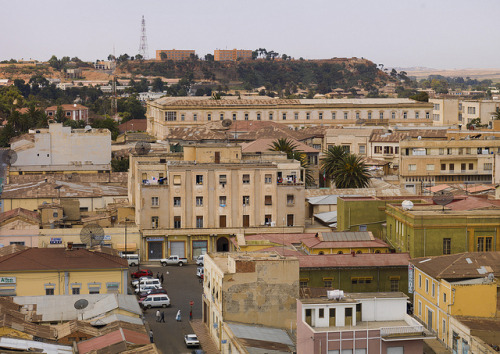 Aerial View Of Asmara, Eritrea by Eric Lafforgue on Flickr.