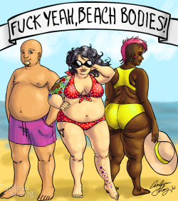 moonblossom:  Fuck yeah, beach bodies! by